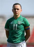22 February 2023; Katie McCabe of Republic of Ireland during the international friendly match between China PR and Republic of Ireland at Estadio Nuevo Mirador in Algeciras, Spain. Photo by Stephen McCarthy/Sportsfile