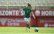 22 February 2023; Megan Campbell of Republic of Ireland during the international friendly match between China PR and Republic of Ireland at Estadio Nuevo Mirador in Algeciras, Spain. Photo by Stephen McCarthy/Sportsfile