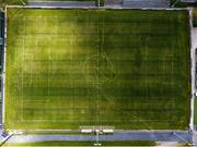 28 April 2021; A general view of Stradbrook Park in Blackrock, Dublin, home of Cabinteely Football Club and Blackrock RFC. Photo by Eóin Noonan/Sportsfile