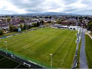 28 April 2021; A general view of Stradbrook Park in Blackrock, Dublin, home of Cabinteely Football Club and Blackrock RFC. Photo by Eóin Noonan/Sportsfile