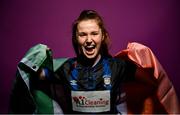 21 February 2023; Scarlett Herron poses for a portrait during a Athlone Town squad portrait session at Athlone Town Stadium in Westmeath. Photo by David Fitzgerald/Sportsfile