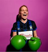 21 February 2023; Julia Weithforet poses for a portrait during a Athlone Town squad portrait session at Athlone Town Stadium in Westmeath. Photo by David Fitzgerald/Sportsfile