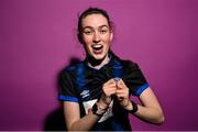 21 February 2023; Eve Conheady poses for a portrait during a Athlone Town squad portrait session at Athlone Town Stadium in Westmeath. Photo by David Fitzgerald/Sportsfile