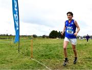 22 February 2023; Rory Fahey of St Jarlath's College Tuam in Galway competes in the junior boys event during the 123.ie Connacht Schools’ Cross Country Championships at Bushfield in Loughrea, Galway. Photo by Piaras Ó Mídheach/Sportsfile