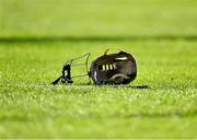 19 February 2023; A general view of a helmet before the Dillon Quirke Foundation Hurling Challenge match between Tipperary and Kilkenny at FBD Semple Stadium in Thurles, Tipperary. Photo by Piaras Ó Mídheach/Sportsfile