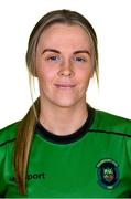 23 February 2023; Chloe Moloney stands for a portrait during a Peamount United squad portrait session at PRL Park in Greenogue, Dublin. Photo by Seb Daly/Sportsfile