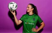 23 February 2023; Dora Gorman poses for a portrait during a Peamount United squad portrait session at PRL Park in Greenogue, Dublin. Photo by Seb Daly/Sportsfile