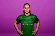 23 February 2023; Tara O’Hanlon poses for a portrait during a Peamount United squad portrait session at PRL Park in Greenogue, Dublin. Photo by Seb Daly/Sportsfile