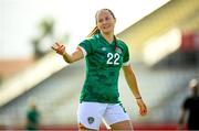 22 February 2023; Kyra Carusa of Republic of Ireland during the international friendly match between China PR and Republic of Ireland at Estadio Nuevo Mirador in Algeciras, Spain. Photo by Stephen McCarthy/Sportsfile