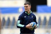 24 February 2023; Jonathan Sexton during the Ireland rugby captain's run at the Stadio Olimpico in Rome, Italy. Photo by Ramsey Cardy/Sportsfile
