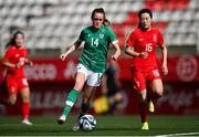 22 February 2023; Heather Payne of Republic of Ireland during the international friendly match between China PR and Republic of Ireland at Estadio Nuevo Mirador in Algeciras, Spain. Photo by Stephen McCarthy/Sportsfile