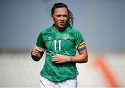 22 February 2023; Katie McCabe of Republic of Ireland during the international friendly match between China PR and Republic of Ireland at Estadio Nuevo Mirador in Algeciras, Spain. Photo by Stephen McCarthy/Sportsfile