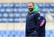 24 February 2023; Head coach Andy Farrell during the Ireland rugby captain's run at the Stadio Olimpico in Rome, Italy. Photo by Ramsey Cardy/Sportsfile