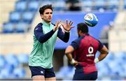 24 February 2023; Joey Carbery during the Ireland rugby captain's run at the Stadio Olimpico in Rome, Italy. Photo by Ramsey Cardy/Sportsfile