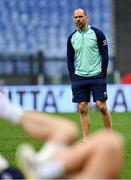 24 February 2023; Strength and conditioning coach Jason Cowman during the Ireland rugby captain's run at the Stadio Olimpico in Rome, Italy. Photo by Ramsey Cardy/Sportsfile