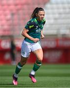 22 February 2023; Katie McCabe of Republic of Ireland warms up before the international friendly match between China PR and Republic of Ireland at Estadio Nuevo Mirador in Algeciras, Spain. Photo by Stephen McCarthy/Sportsfile