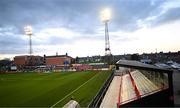 24 February 2023; A general view of Dalymount Park and the Mono Stand before the SSE Airtricity Men's Premier Division match between Bohemians and Dundalk at Dalymount Park in Dublin. Photo by Stephen McCarthy/Sportsfile