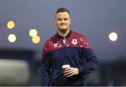 24 February 2023; Drogheda United goalkeeper Colin McCabe before the SSE Airtricity Men's Premier Division match between Drogheda United and Shamrock Rovers at Weaver's Park in Drogheda, Louth. Photo by Michael P Ryan/Sportsfile