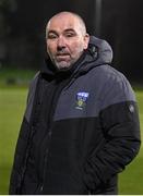 24 February 2023; UCD manager Andy Myler before the SSE Airtricity Men's Premier Division match between UCD and Sligo Rovers at UCD Bowl in Dublin. Photo by Stephen Marken/Sportsfile