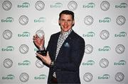 24 February 2023; Personality of the Year recipient Kilkenny hurler TJ Reid at the Gaelic Writers’ Association Awards, supported by EirGrid, which took place at the Iveagh Garden Hotel in Dublin. Photo by Eóin Noonan/Sportsfile