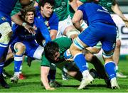 24 February 2023; Gus McCarthy of Ireland in action during the U20 Six Nations Rugby Championship match between Italy and Ireland at Stadio Comunale di Monigo in Parma, Italy. Photo by Roberto Bregani/Sportsfile