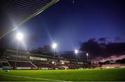 24 February 2023; A general view of Richmond Park before the SSE Airtricity Men's Premier Division match between St Patrick's Athletic and Shelbourne at Richmond Park in Dublin. Photo by Tyler Miller/Sportsfile