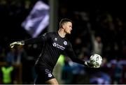 24 February 2023; Drogheda United goalkeeper Colin McCabe during the SSE Airtricity Men's Premier Division match between Drogheda United and Shamrock Rovers at Weaver's Park in Drogheda, Louth. Photo by Michael P Ryan/Sportsfile