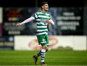 24 February 2023; Trevor Clarke of Shamrock Rovers during the SSE Airtricity Men's Premier Division match between Drogheda United and Shamrock Rovers at Weaver's Park in Drogheda, Louth. Photo by Michael P Ryan/Sportsfile