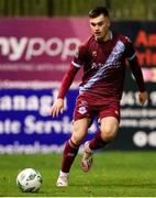 24 February 2023; Evan Weir of Drogheda United during the SSE Airtricity Men's Premier Division match between Drogheda United and Shamrock Rovers at Weaver's Park in Drogheda, Louth. Photo by Michael P Ryan/Sportsfile