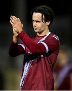 24 February 2023; Dylan Grimes of Drogheda United after the SSE Airtricity Men's Premier Division match between Drogheda United and Shamrock Rovers at Weaver's Park in Drogheda, Louth. Photo by Michael P Ryan/Sportsfile