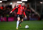 24 February 2023; Ryan Graydon of Derry City during the SSE Airtricity Men's Premier Division match between Derry City and Cork City at The Ryan McBride Brandywell Stadium in Derry. Photo by Ben McShane/Sportsfile