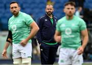 25 February 2023; Ireland head coach Andy Farrell before the Guinness Six Nations Rugby Championship match between Italy and Ireland at the Stadio Olimpico in Rome, Italy. Photo by Ramsey Cardy/Sportsfile