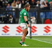 25 February 2023; Finlay Bealham of Ireland leaves the field after sustaining an injury during the Guinness Six Nations Rugby Championship match between Italy and Ireland at the Stadio Olimpico in Rome, Italy. Photo by Seb Daly/Sportsfile