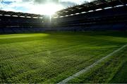 25 February 2023; A general view of the pitch before the Allianz Hurling League Division 1 Group B match between Dublin and Tipperary at Croke Park in Dublin. Photo by Piaras Ó Mídheach/Sportsfile