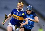 25 February 2023; Mark Kehoe of Tipperary in action against Eoghan O'Donnell of Dublin during the Allianz Hurling League Division 1 Group B match between Dublin and Tipperary at Croke Park in Dublin. Photo by Piaras Ó Mídheach/Sportsfile