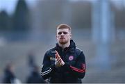 25 February 2023; Cathal McShane of Tyrone before the Allianz Football League Division 1 match between Mayo and Tyrone at Hastings Insurance MacHale Park in Castlebar, Mayo. Photo by Ben McShane/Sportsfile