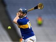 25 February 2023; Jason Forde of Tipperary takes a free during the Allianz Hurling League Division 1 Group B match between Dublin and Tipperary at Croke Park in Dublin. Photo by Piaras Ó Mídheach/Sportsfile