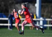 25 February 2023; Fiona McHale of Mayo during the 2023 Lidl Ladies National Football League Division 1 Round 5 match between Dublin and Mayo at DCU St Clare's in Dublin. Photo by Ray McManus/Sportsfile
