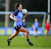 25 February 2023; Leah Caffrey of Dublin during the 2023 Lidl Ladies National Football League Division 1 Round 5 match between Dublin and Mayo at DCU St Clare's in Dublin. Photo by Ray McManus/Sportsfile