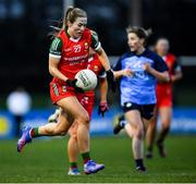 25 February 2023; Sarah Mulvihill of Mayo during the 2023 Lidl Ladies National Football League Division 1 Round 5 match between Dublin and Mayo at DCU St Clare's in Dublin. Photo by Ray McManus/Sportsfile