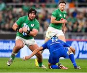 25 February 2023; Tom O'Toole of Ireland in action against Juan Ignacio Brex of Italy during the Guinness Six Nations Rugby Championship match between Italy and Ireland at the Stadio Olimpico in Rome, Italy. Photo by Seb Daly/Sportsfile