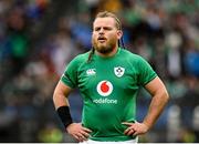 25 February 2023; Finlay Bealham of Ireland during the Guinness Six Nations Rugby Championship match between Italy and Ireland at the Stadio Olimpico in Rome, Italy. Photo by Seb Daly/Sportsfile