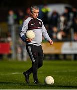 26 February 2023; Galway manager Padraic Joyce before the Allianz Football League Division 1 match between Donegal and Galway at O'Donnell Park in Letterkenny, Donegal. Photo by Ben McShane/Sportsfile