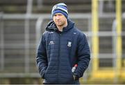 26 February 2023; Monaghan manager Vinnie Corey before the Allianz Football League Division 1 match between Monaghan and Roscommon at St Tiernach's Park in Clones, Monaghan. Photo by Philip Fitzpatrick/Sportsfile