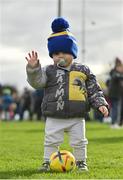 26 February 2023; Benjamin Bagnell of Summerhill at half time of the Allianz Football League Division 2 match between Meath and Louth at Páirc Tailteann in Navan, Meath. Photo by Stephen Marken/Sportsfile