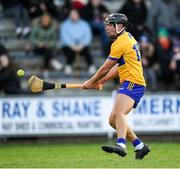 26 February 2023; David Reidy of Clare scores his side's 5th goal during the Allianz Hurling League Division 1 Group A match between Wexford and Clare at Chadwicks Wexford Park in Wexford. Photo by Ray McManus/Sportsfile