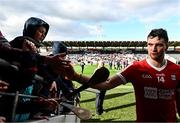 26 February 2023; Brian Hayes of Cork with supporters after the Allianz Hurling League Division 1 Group A match between Cork and Westmeath at Páirc Ui Chaoimh in Cork. Photo by Eóin Noonan/Sportsfile