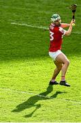 26 February 2023; Shane Kingston of Cork scores a point during the Allianz Hurling League Division 1 Group A match between Cork and Westmeath at Páirc Ui Chaoimh in Cork. Photo by Eóin Noonan/Sportsfile