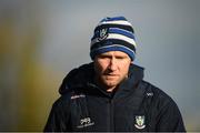 26 February 2023; Monaghan manager Vinnie Corey during the Allianz Football League Division 1 match between Monaghan and Roscommon at St Tiernach's Park in Clones, Monaghan. Photo by Philip Fitzpatrick/Sportsfile