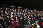 26 February 2023; Supporters watch on during the Allianz Football League Division 1 match between Monaghan and Roscommon at St Tiernach's Park in Clones, Monaghan. Photo by Ramsey Cardy/Sportsfile